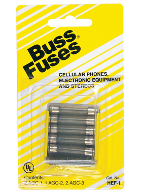 Buss Glass Fuse Kit 5PK