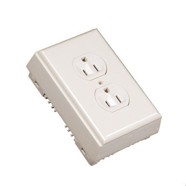 Outlet Box W/dplx3fcplat