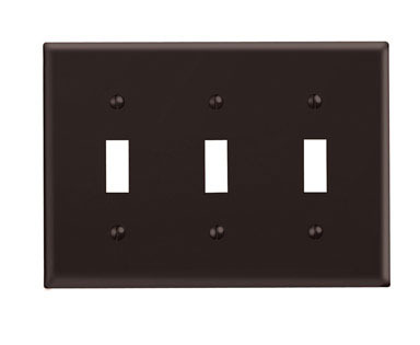 3G BROWN SWITCH PLATE