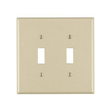 2G IVORY MID SWITCH PLATE wpil-m