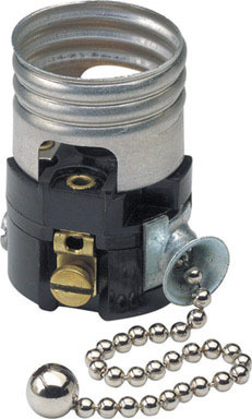 660W Aluminum Pull Chain Socket