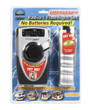 LED FLASHLTE RADIO COMBO