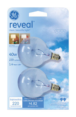 BULB 40W GC 16.5 REVEAL