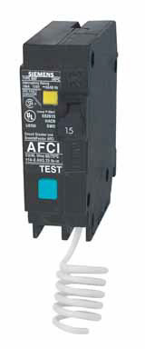 BKR SMENS AFCI 1P 15A 1"