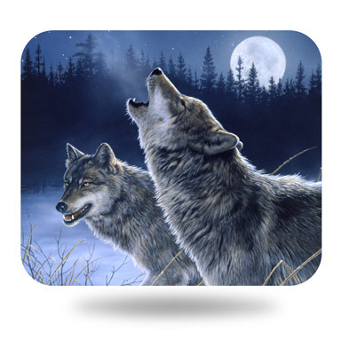 MOUSE PAD WOLVES 8X9