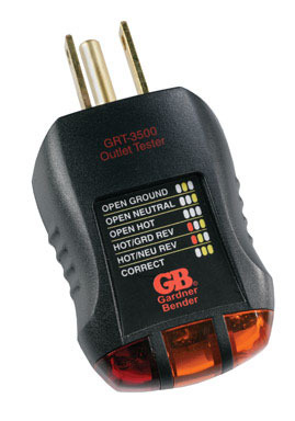 Gardner Bender 110-120 VAC  Outlet Tester