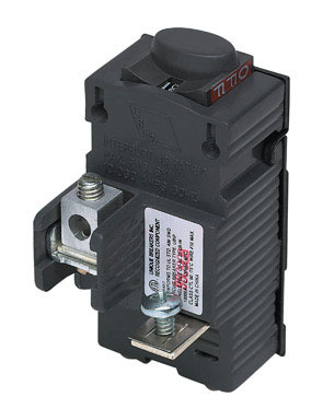 BKR PUSHMTC 1P 15A 1"