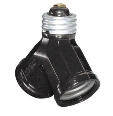 LAMPHOLDER TWIN 660W BN