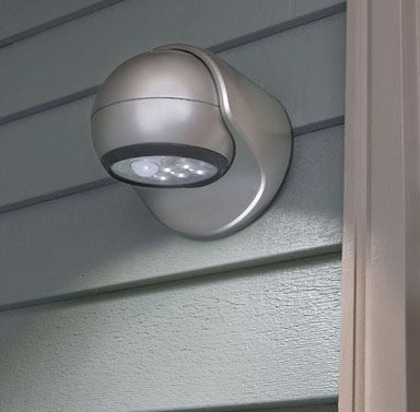 LIGHT PORCH 6 LED SILVER