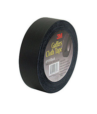 GAFFERS TAPE BLACK  2" 60YD.