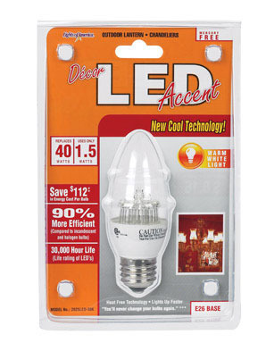 BULB DECO LED ACCENT E26