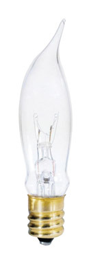 Incand Bulb E12 Clr 7.5w