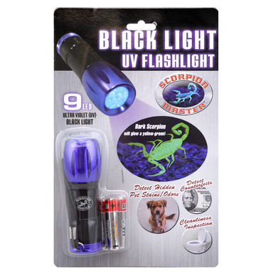 FLASHLIGHT 9LED SCORPION