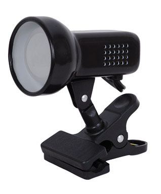 LAMP CLIP ON MINI BLACK