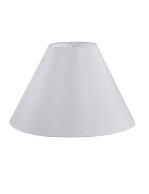 LAMP SHADE WHITE ROUND