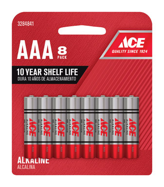 8PK AAA Ace Batteries