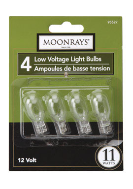 Bulb 11w Wedge Base 4pk