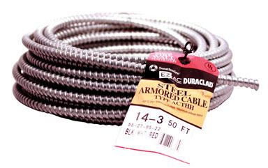 CABLE AC 14-3 STEEL 50'