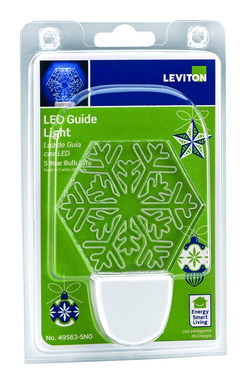 NIGHTLIGHT SNOWFLAKE WHT