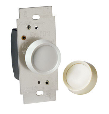 DIMMER 3-WAY WH/LT ALM