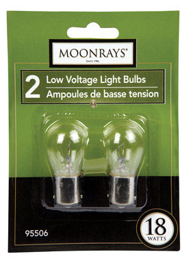 Bulb 18w Clr Bay Bse 2pk