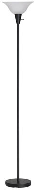 FLOOR LAMP BLCK TITLE 20