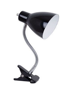 CLIP LAMP BLACK TITLE 20