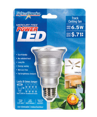 6.5W LED R-20 FLOOD BULB