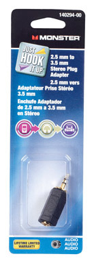 Adapter 2.5mm To 3.5mm