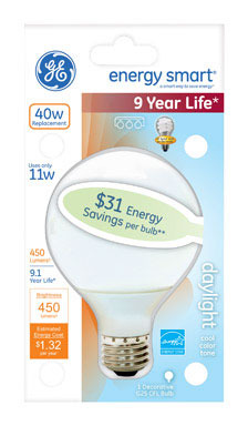 BULB CFL G25 DAYLIGHT 11