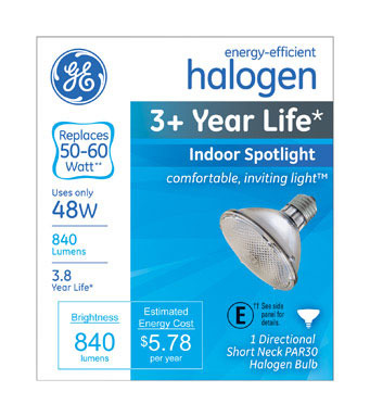 BULB PAR30 HALOGEN 48W