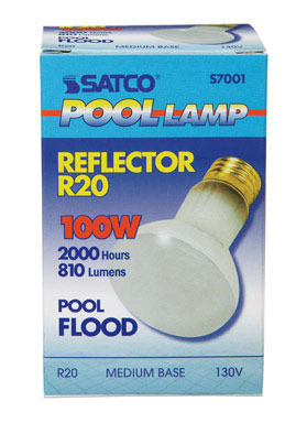 BULB POOL R20 100W SHORT