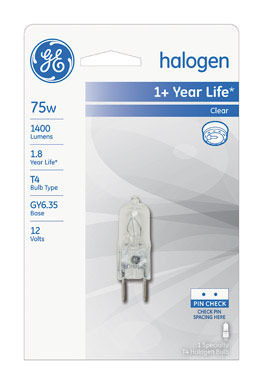 BULB QTZ Q75T4/CL GE