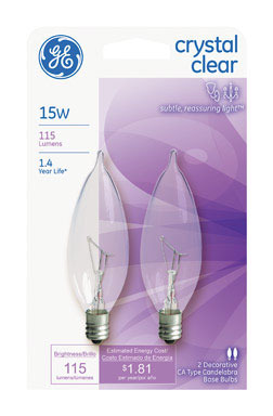 BULB-15CAC CD/2 CLR BNT