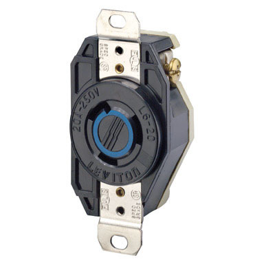 20A 250V LOCKING RECEPTACLE