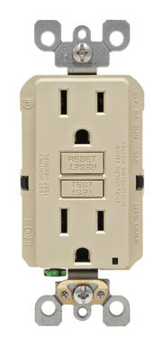 GFCI SMARTLOCK 15A IVORY