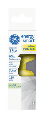 BULB CFL 13W YELLOW