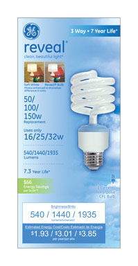 BULB 16/25/32W CFL RVL