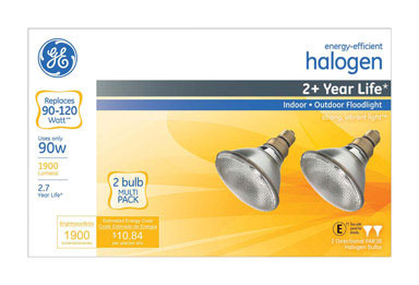 BULB 90W PAR38 HAL 2PK