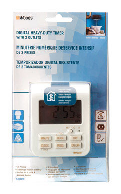 2Outlet Indoor 7Day Timer