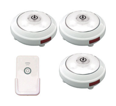 LIGHT PUCK 5LED WHT 3PK