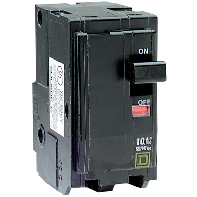 20A 2P SQ D QO CIRCUIT BREAKER