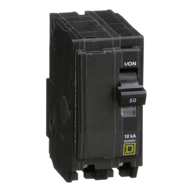 50A 2P SQ D QO CIRCUIT BREAKER