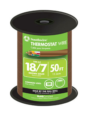 WIRE THERMOSTAT 18-7 50'