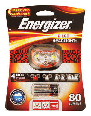 HEADLIGHT 6-LED 3AAA