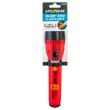 Life+Gear Glow 8 lm Red LED Flashlight AA Battery