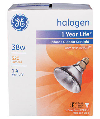 Departments - Halogen Spot 38w Par38