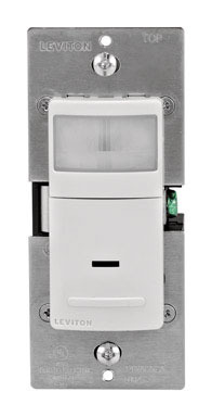 Leviton Decora Single Pole or 3-way Motion Sensor Switch White 1 pk