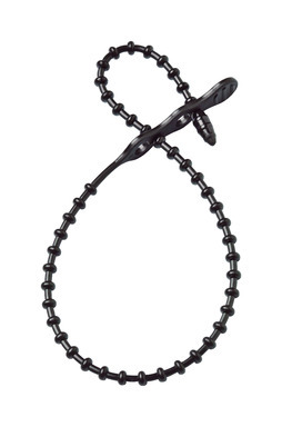 Cable Tie Bead8"blk Bg15