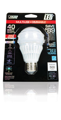 BULB LED A19 SEMI 40W 3K